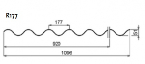 Rotolo Di Vetroresina Ondulata - Altezza 100 Cm, Lunghezza 30 M, Colore Neutro - Foto 2