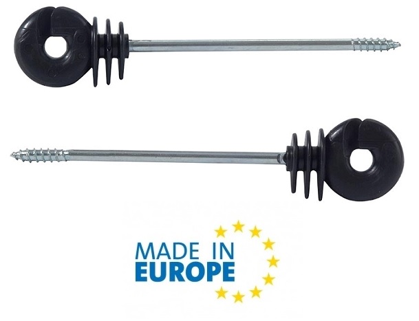 20 Isolatori Per Recinzioni Elettriche - Gambo Lungo 220mm, Per Fili E Nastri Fino A 10mm - Foto 3