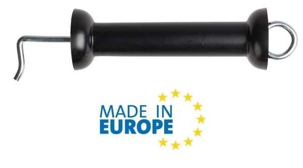 10 Isolatori A Doppio Gancio Per Recinzioni Elettriche - Ruotabili 360&deg;, Per Pali In Legno