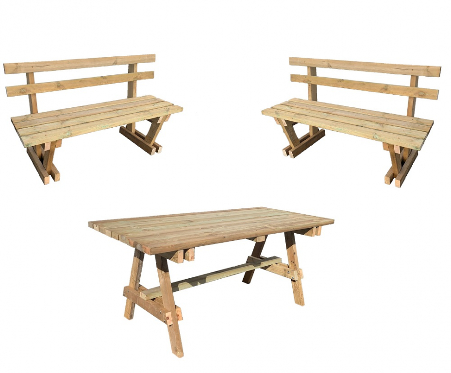 Set di 2 panche imbottite - panca fasciatoio in ecopelle | Leroy Merlin