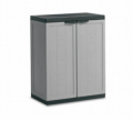ARMADIO BASSO IN PLASTICA 2 RIPIANI REGOLABILI 68x39x85h MODELLO JOL
