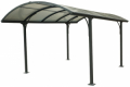 Carport/Tettoia per Auto in Alluminio e Policarbonato  - cm 485 X 300cm