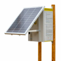 Elettrificatore recinto elettrico compatto DL 7200 con sistema solare 50 W