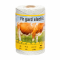 Filo recinto elettrico 250 m, resistenza alla rottura 65 kg, resistenza elettrica 4,8 O/m.