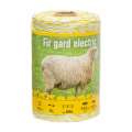 Filo recinto elettrico 250 m, resistenza alla rottura 90 kg, resistenza elettrica 0,45 O/m.