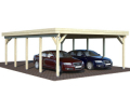 Tettoia - Carport in Legno Lamellare d' Abete Nordico - cm 762x531 cm - ITALFROM55