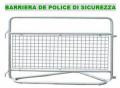 BARRIERA DI SICUREZZA POLICE PER EVENTI  150X110h  cm - Confezione da 25 pezzi