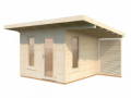 Chalet - Casa in Legno d' Abete Nordico(56mm) - cm 300x290 cm - ITALFROM 441